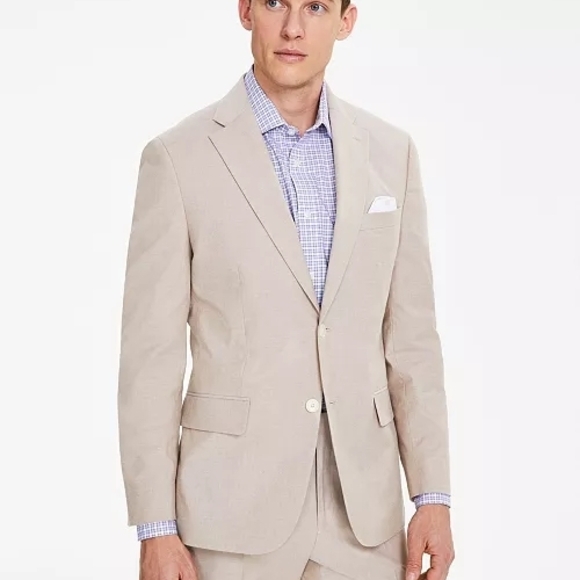 Tommy Hilfiger Beige Suit